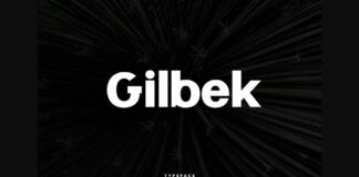 Gilbek Font Poster 1