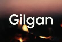 Gilgan Font Poster 1