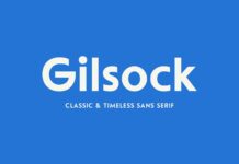 Gilsock Font Poster 1