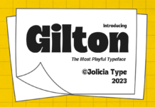 Gilton Font Poster 1