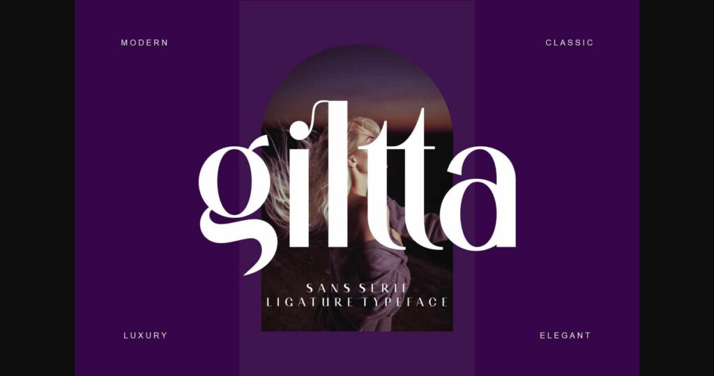 Giltta Font Poster 4