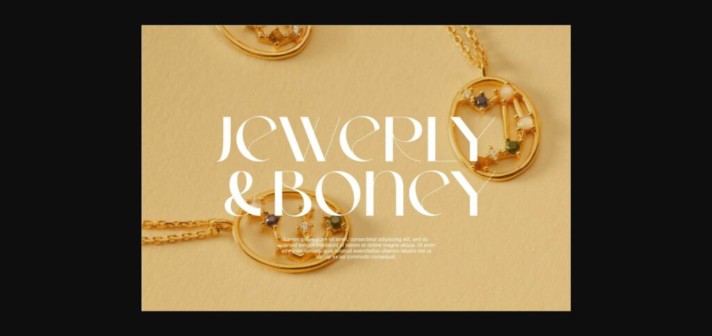 Ginola Font Poster 8