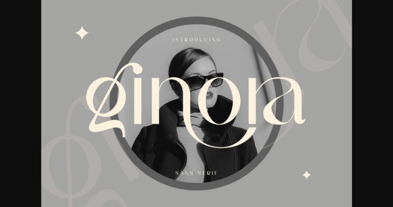 Ginora Font Poster 3