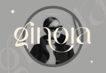 Ginora Font Poster 1