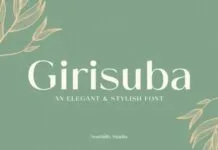 Girusuba Fonts