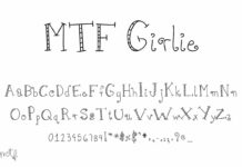 Girlie Font Poster 1