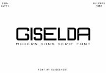 Giselda Font Poster 1