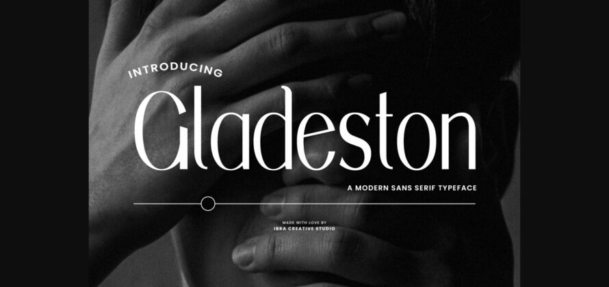 Gladeston Font Poster 1