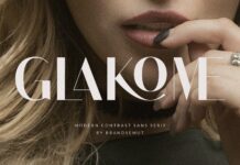 Glakome Font Poster 1