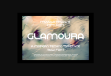Glamoura Font Poster 1