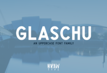 Glaschu Font Poster 1