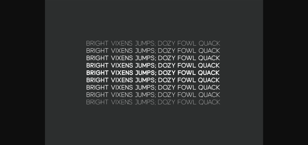 Glistening Font Poster 5
