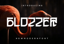 Glozzer Font Glozzer Font Poster 1