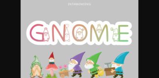 Gnome Font Poster 1