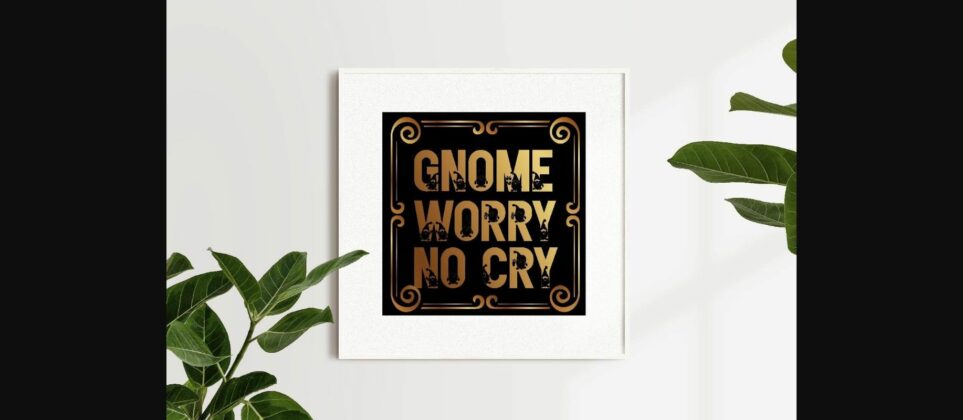 Gnome Font Poster 8