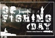 Go Fishing Day Font Go Fishing Day Font Poster 1
