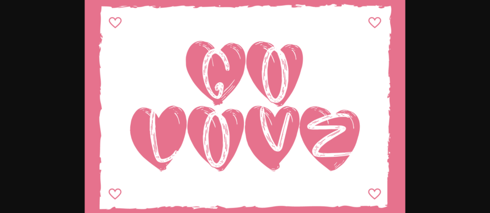 Go Love Font Poster 4
