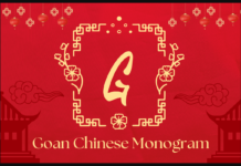 Goan Chinese Monogram Font Goan Chinese Monogram Font Poster 1