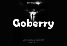Goberry Font Poster 1