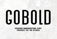 Gobold Font Poster 1