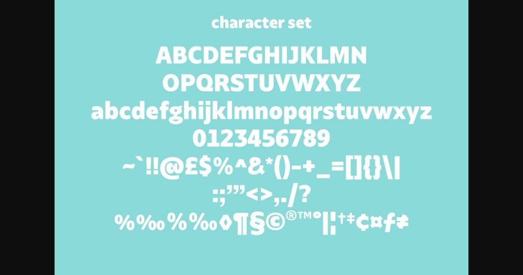 Gogat Font Poster 10