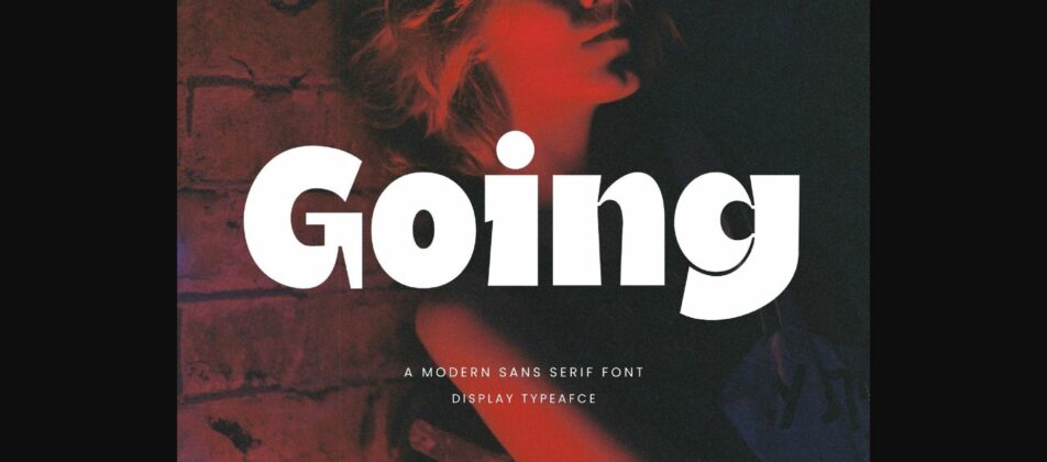Going Font Poster 3