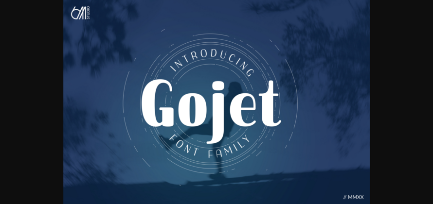 Gojet Font Poster 1