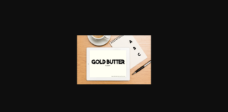 Gold Butter Poster 1