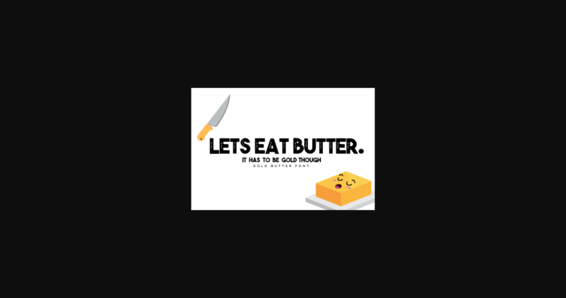 Gold Butter Poster 2