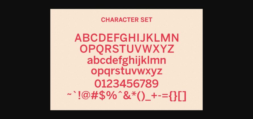 Golger Font Poster 10