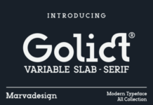 Golict Font Golict Font