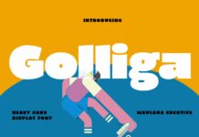 Golliga Font Poster 1