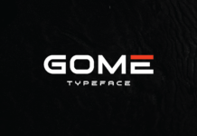 Gome Font Poster 1
