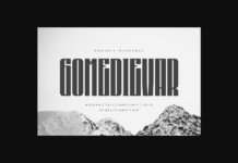 Gomedievar Font Poster 1