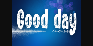 Good Day Font Poster 1