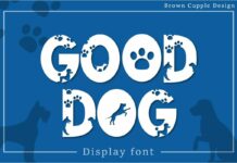 Good Dog Font Poster 1