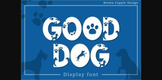 Good Dog Font Poster 1