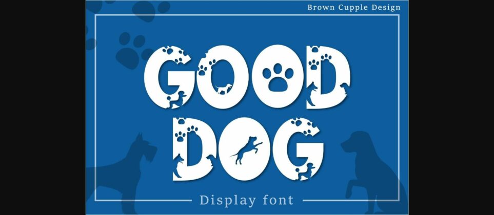 Good Dog Font Poster 1