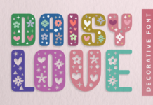 Daisy Love Font Poster 1