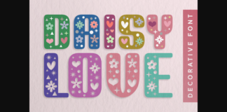 Daisy Love Font Poster 1