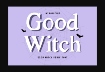 Good Witch Font Poster 1