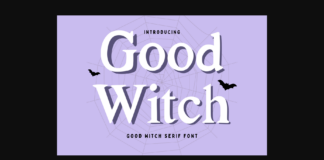 Good Witch Font Poster 1