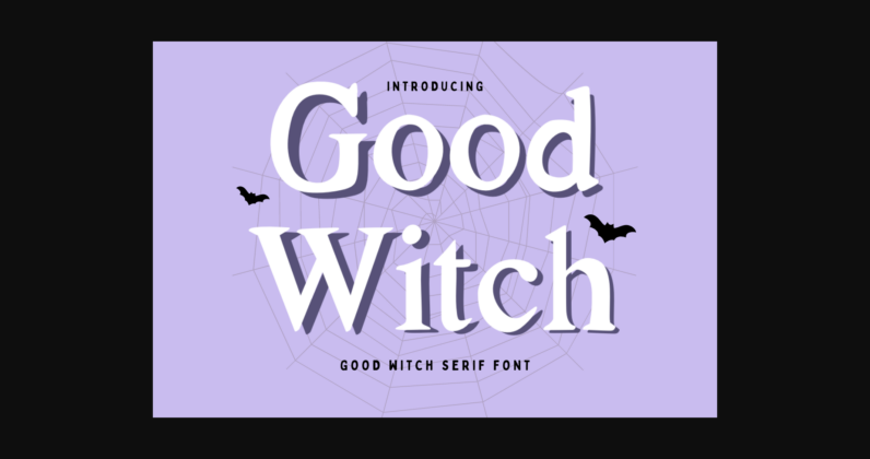 Good Witch Font Poster 1