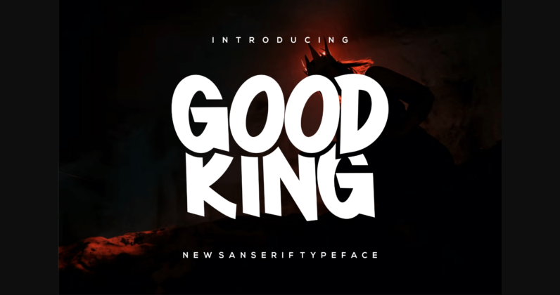 Goodking Font Poster 3