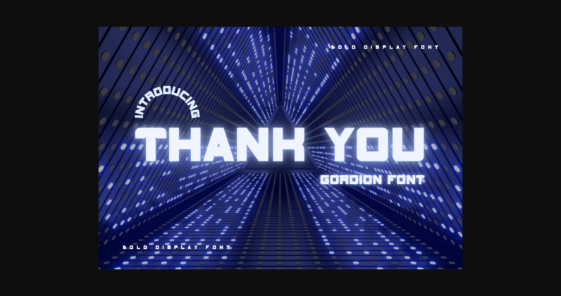 Gordion Font Poster 11