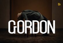 Gordon Font Poster 1