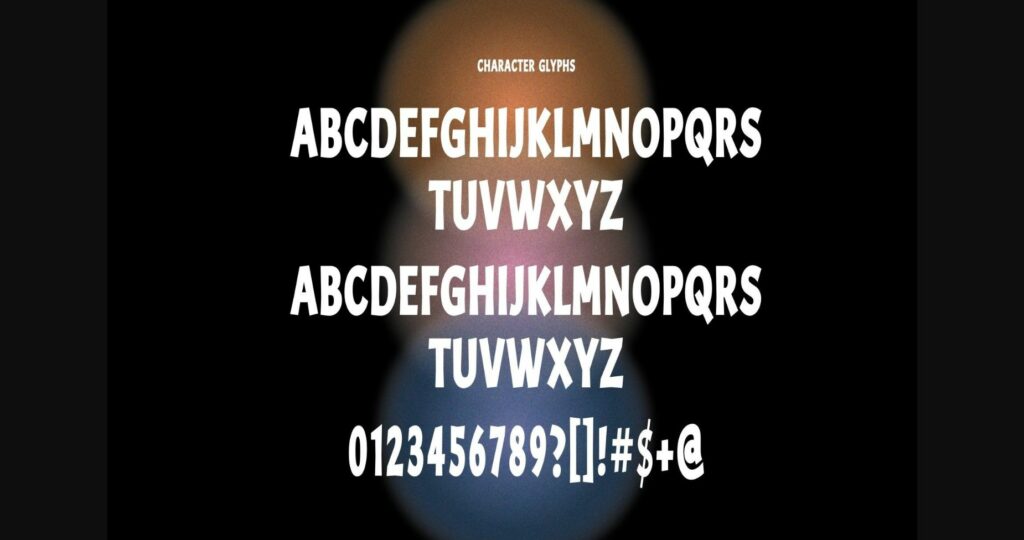 Gorgeous Cultural Font Poster 7