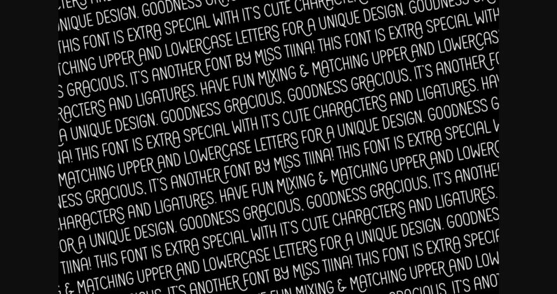 Gosh Darn Trouble Maker Font Poster 7