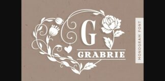 Grabrie Font Poster 1