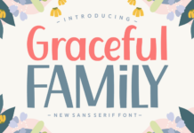 Graceful Family Font Poster 1